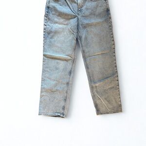 Gap Factory Low Rise straight Crop Jean